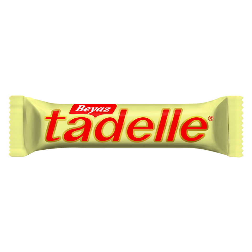 TADELLE ÇİKOLATA BAR 30 GR. - BEYAZ FINDIK DOLG